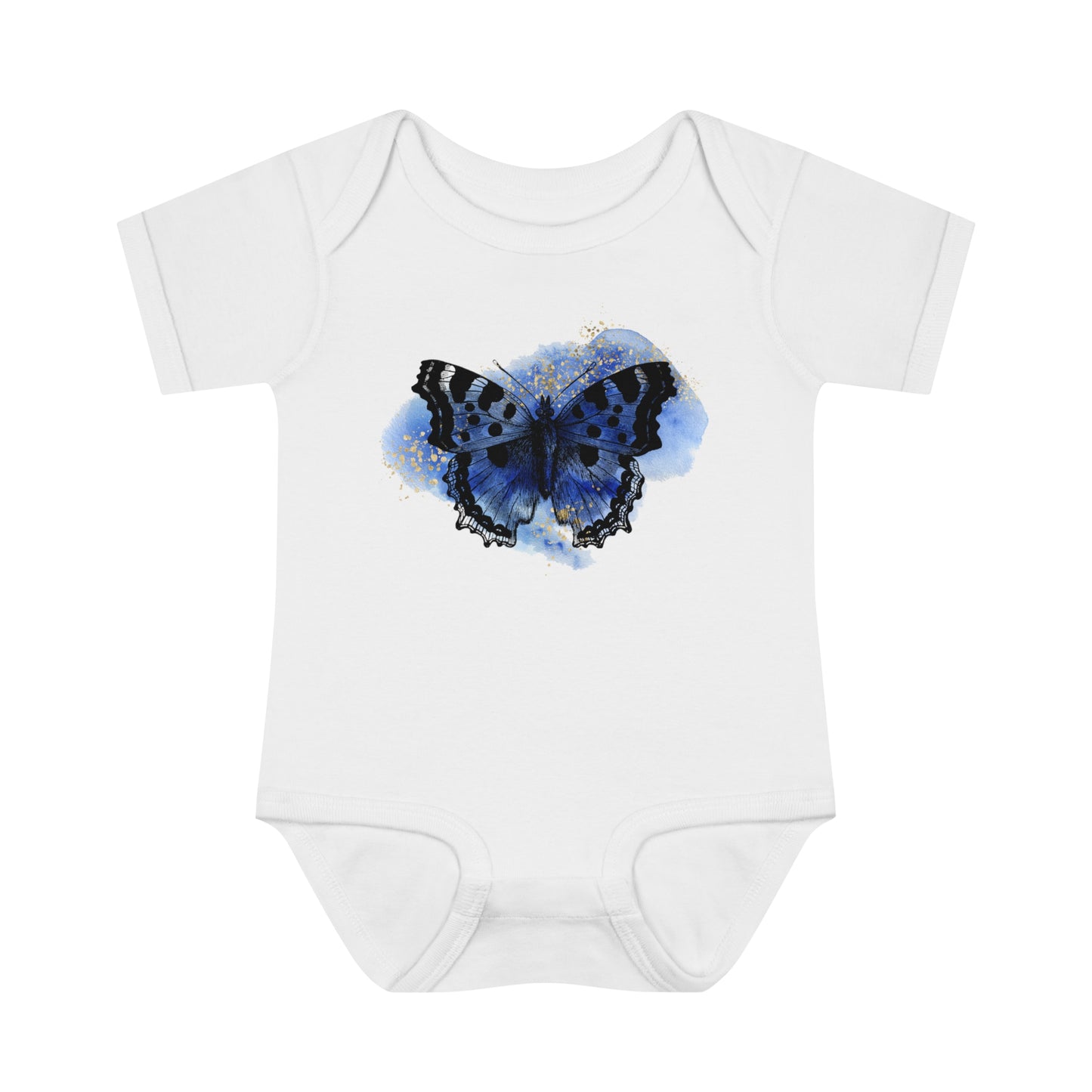 Infant Baby Rib Bodysuit, Butterfly Onesie, Christian Onesie, Baby Christian