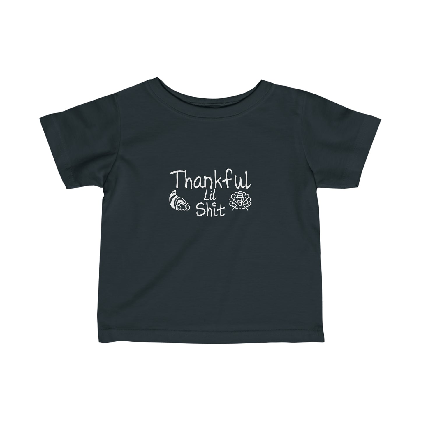 Infant Holiday Tee, Toddler Holiday T-Shirt, Thanksgiving Shirt for Toddlers, 6-24M