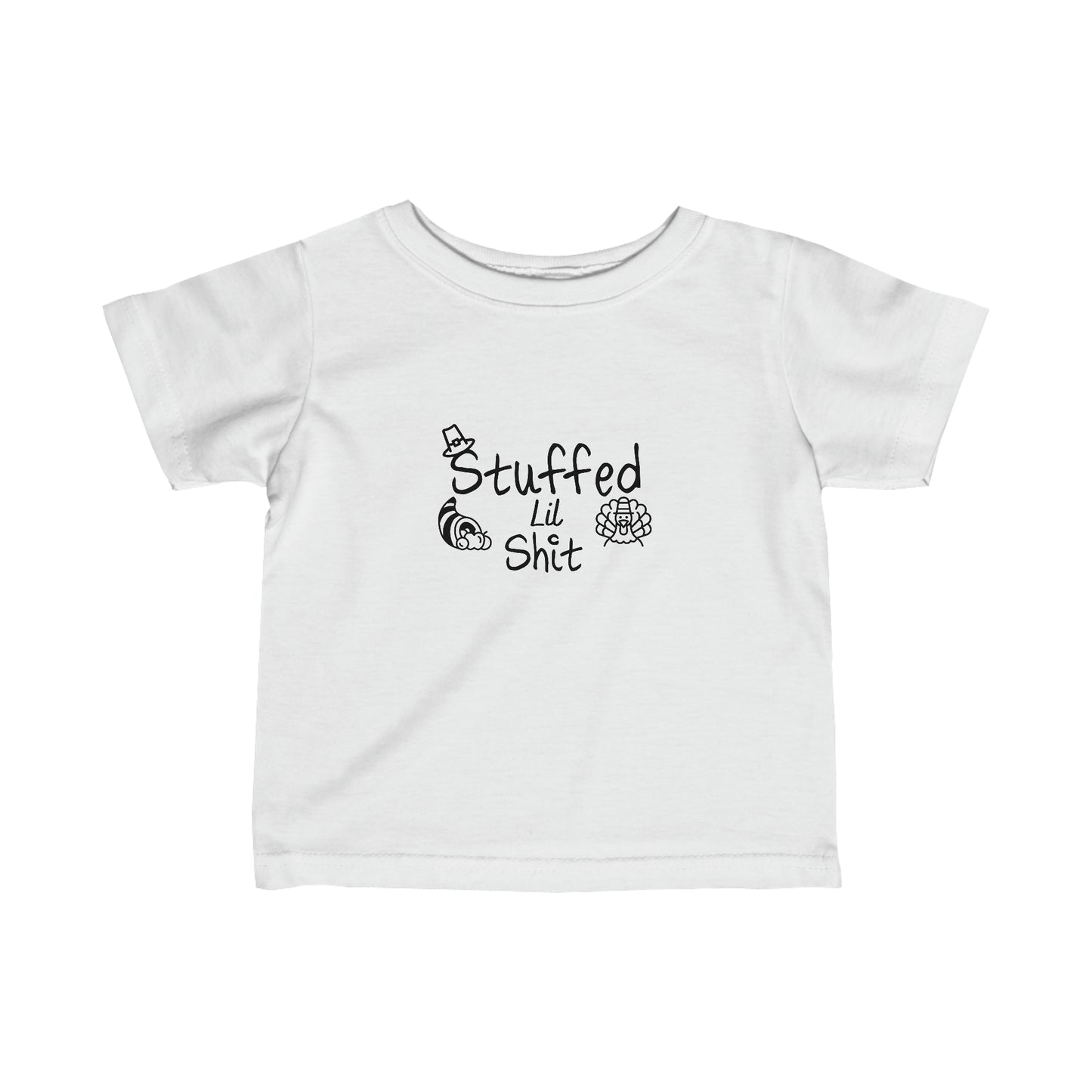 Infant Holiday Tee, Toddler Holiday T-Shirt, Stuffed Shirt for Toddlers, 6-24M