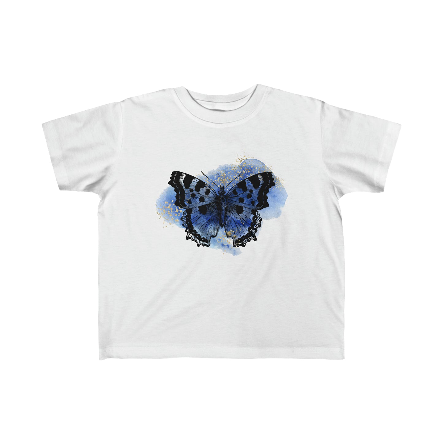 Toddler's Fine Jersey Tee, Kids Butterfly Shirt, Toddler's Short Sleeve T-Shirt