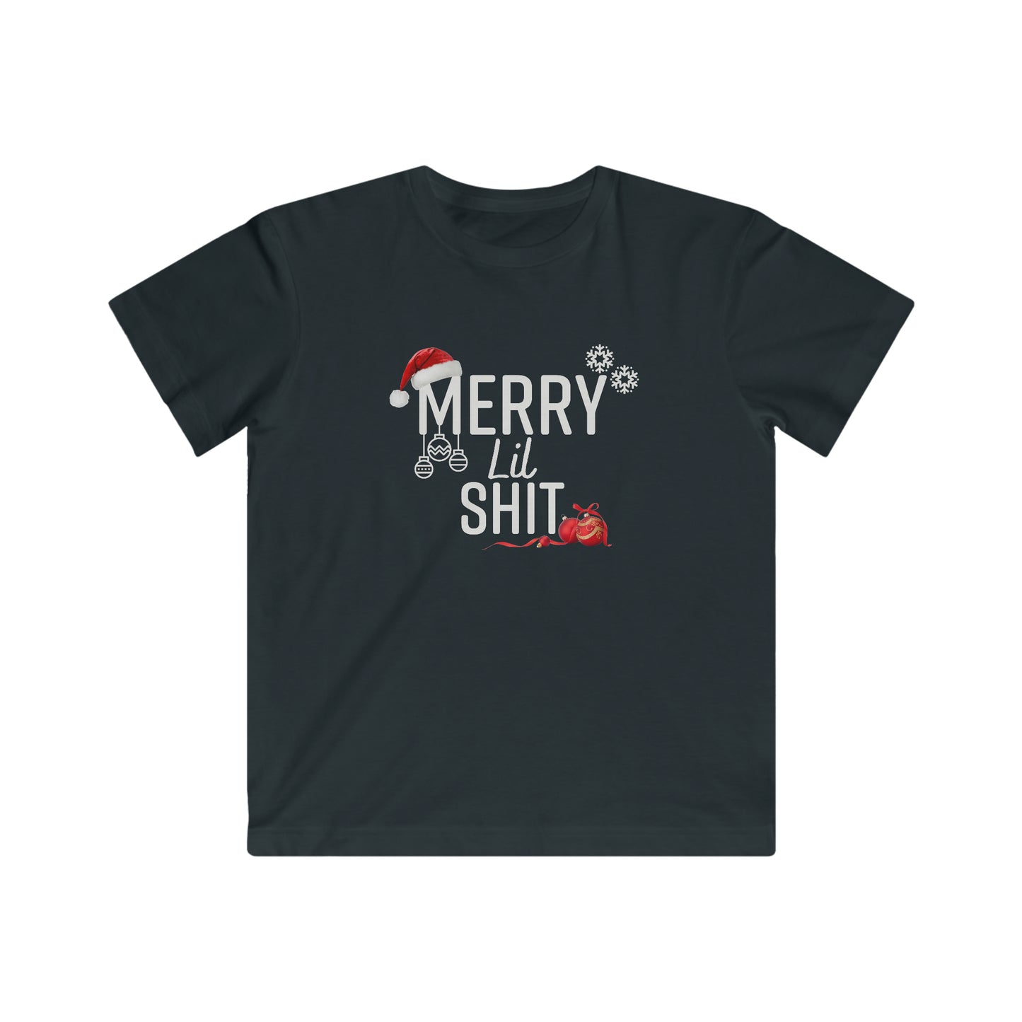Kids Merry Tee, Kids Christmas Shirt, Kids Holiday Shirt