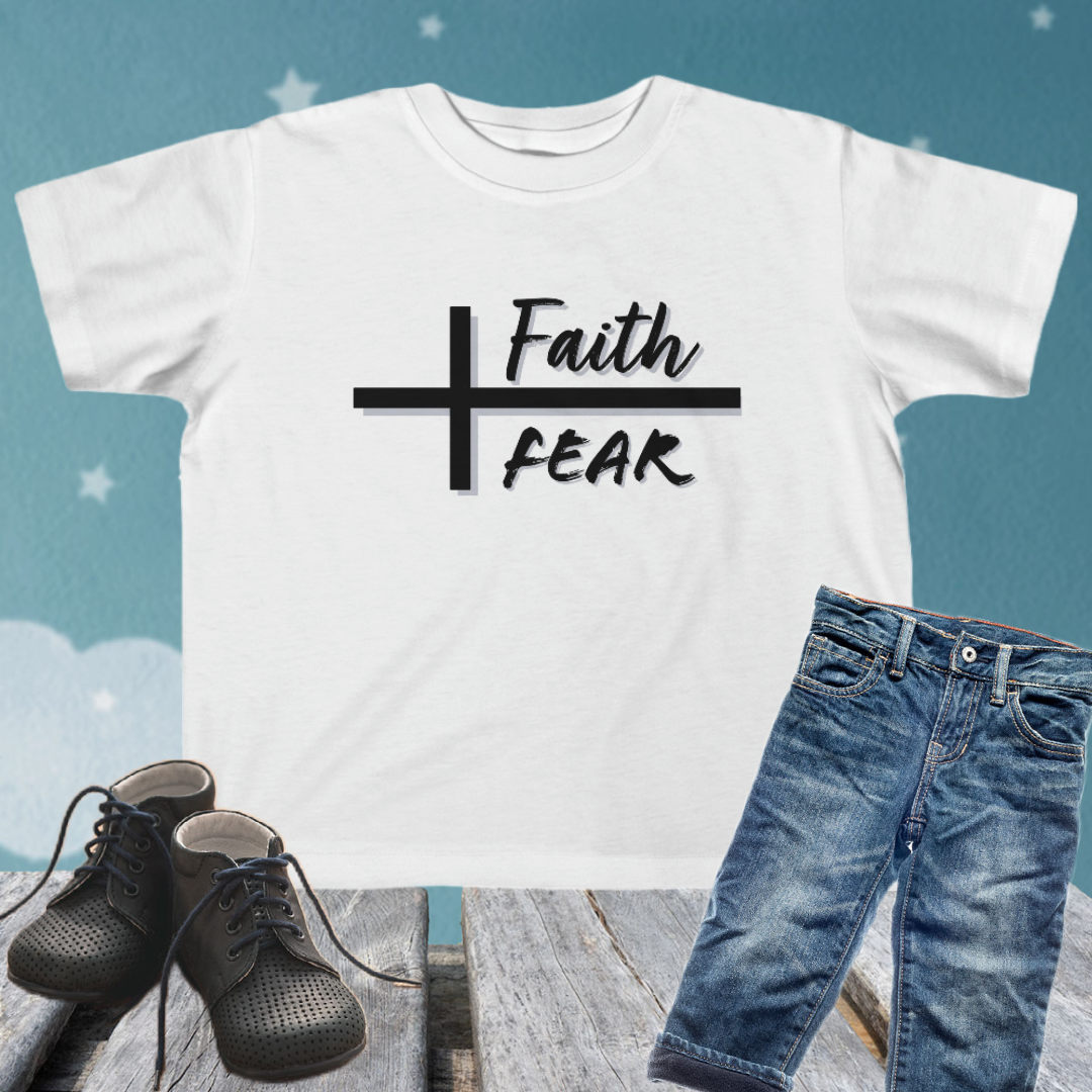 Toddler's Fine Jersey Tee, Kids Bible Verse Shirt, Toddler's Short Sleeve T-Shirt
