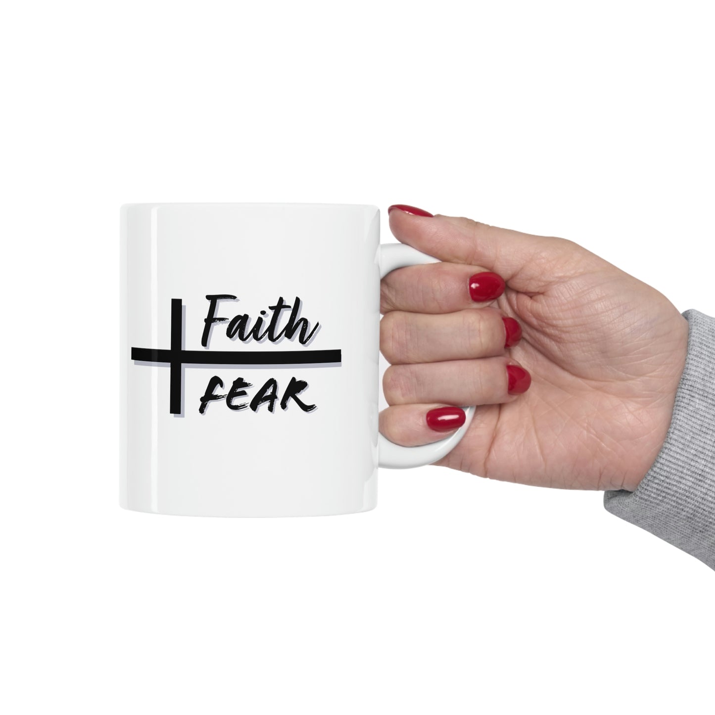 Inspirational Coffee Cup, Boho Christian, Bible Verse Coffee Mug, Positive Coffee Cup